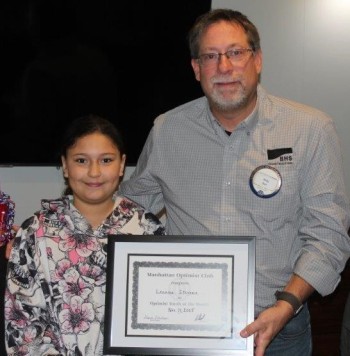 Leanna S & President Kelly Karl