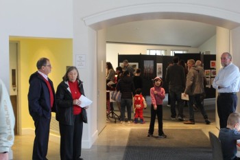 Optimist First Vice President Steve Boeckman, Right