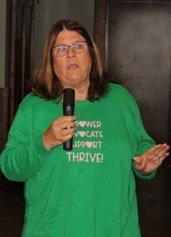 Susan Wendland, Youth and Resource Development Coordinator for THRIVE!